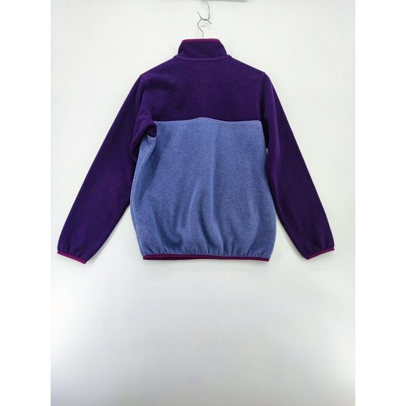 Patagonia Women's Purple Lightweight Synchilla Snap T Fleece Jacket Size M - Picture 2 of 9